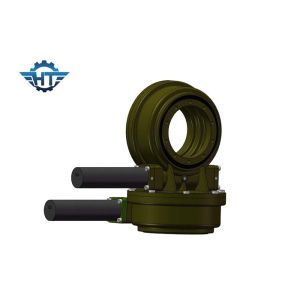 IP66 Worm Gear Dual Axis Slew Drive Gearbox For Concentrated Solar Tower