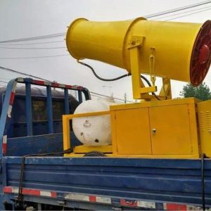 50m Coal Dust Suppression System , Customerized Color Dust Control Misting