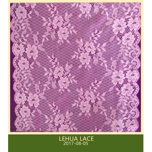 Hot Selling and nice quality Nylon Spandex Stretchy Brazil Lace from China