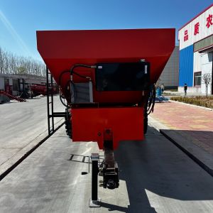 Trailed Manure Spreader Double Disc Adjustable Spreading Width