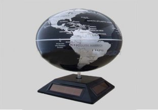 Solar Powered Globe