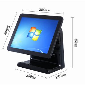 15.6 inch HD Intel Celeron Core i3 i5 Touch Screen All In One Pos System Built