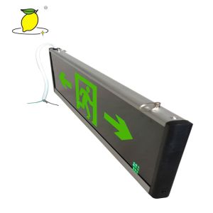 China Hot selling Emergency Exit Sign Light Rechargeable Emergency Exit Lights emergency led lighting on sale