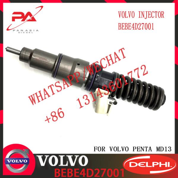 Quality injector common rail injector 3801368 BEBE4D27001 For V-O-L-V PENTA MD13 diesel fuel injector BEBE4D18001 wholesale