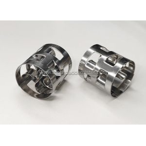 9mm 38mm Metal Pall Ring Easily Wettable Random Packing