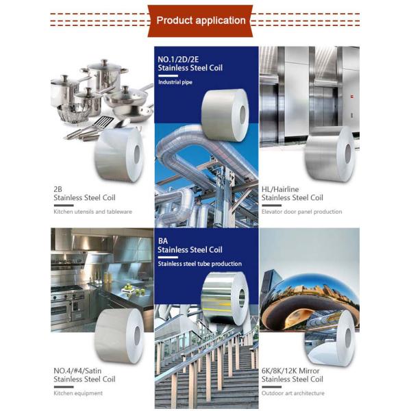 321H 309S Stainless Steel Coil 2b Polished With Smooth Edge 16mm Thickness 2m Width