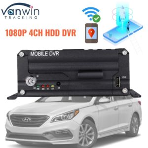 1080P 4CH HDD DVR 5G GPS Tracker Vehicle Monitoring System For Fleet Safety