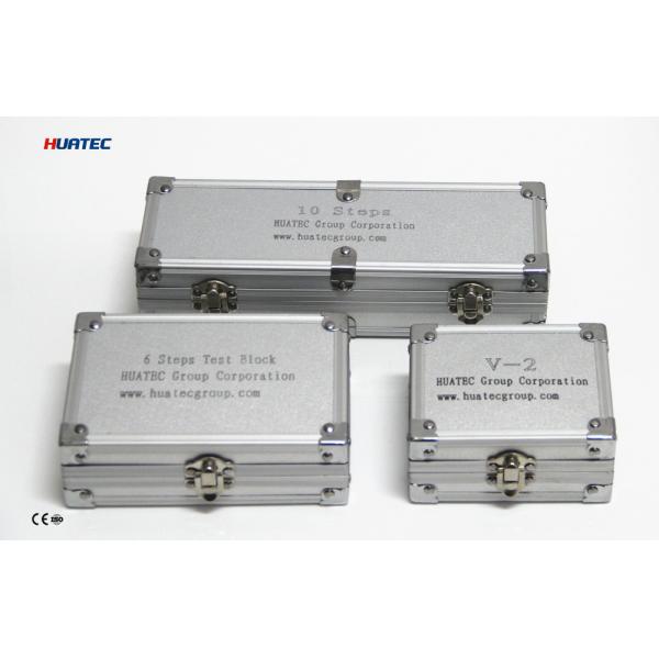 Quality IIW V-2 A4 75mm x 43mm x 12.5mm Ultrasonic Calibration Block / ultrasonic test blocks wholesale