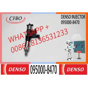 DENSO Common Rail Fuel Injector 095000-8470 23670-E0410 For Hino N04C Engine