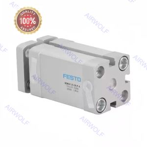 Guide Piston Rod ISO 21287 Double Acting Standard Hole Pattern Compact Cylinders