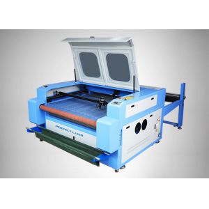 Automatic LCD Touch C02 Laser Cutter For Fabric And Garment Industry With 1 Year
