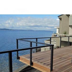 Cheap Customized Aluminum Glass Balcony Railings Outdoor Designs Stair Handrail for sale