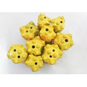 Tungsten Carbide Rock Drill Bits Button Drill Bit Cold Pressing 7 / 11 / 12