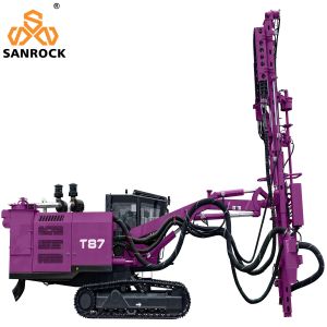 Crawler Top Hammer Drill Rig Mining Equipment Hydraulic Rotary Blast Hole