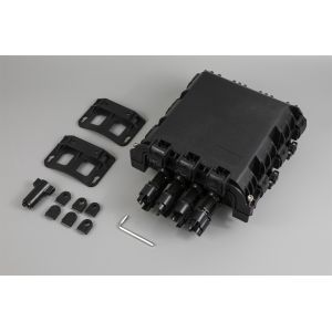 PLC Splitter 8 Port FTTH Nap Box SC Pre Connectorized Drop Cable