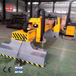 Low Noise Fiber Laser Pipe Cutting Machine Hypertherms Concise Appearance