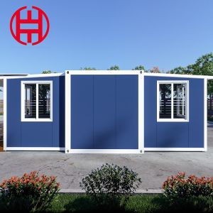 Small Folding 2 Bedroom Expandable House for Modular Prefab Room Container
