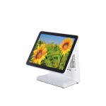 Commercial All In One Pos Computer System With MSR And Customer Display