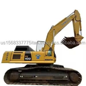 Cheap Shanghai Used Excavator Komatsu PC400-7 Digger Machine with Original Hydraulic Valve for sale