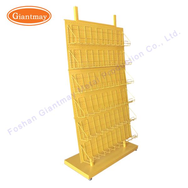 Store Fixtures Retail Display Tool Pegboard Stand Perforated Metal Rack