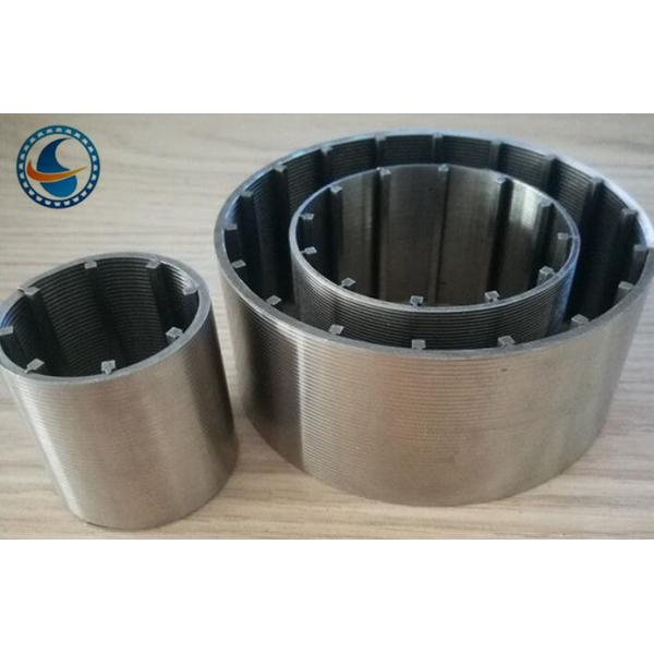 Quality Full Welded Profile Wedge Wire Screen Pipe Stainless Steel wholesale