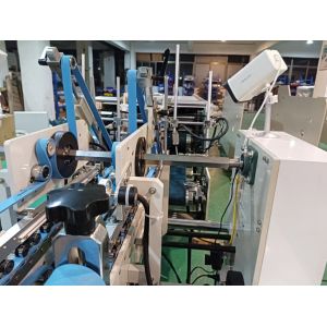 Enhanced Type PLC Controlled Automatic Bottom Lock Folder Gluer for Cardboard