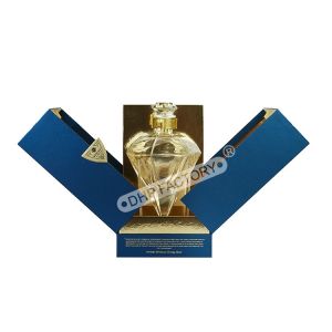 Cheap Secure Packaging Double Door Box Wine Packing Boxes With Metal Logo for sale