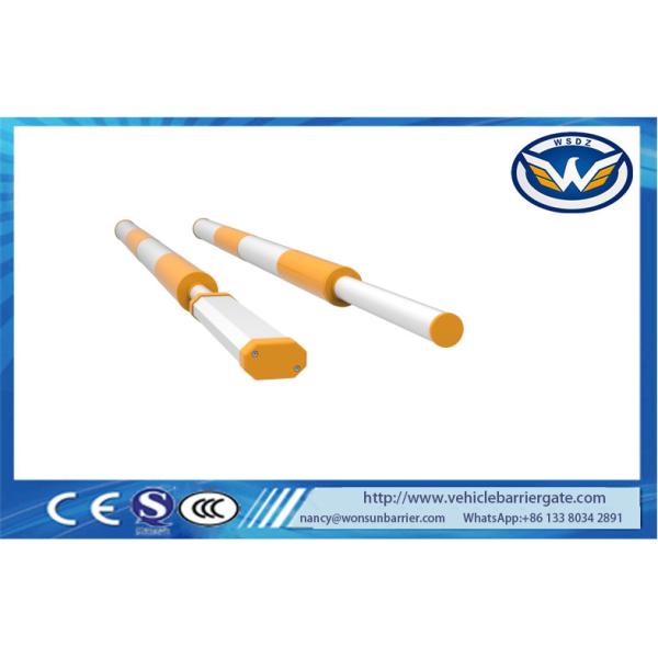 Anti Smashing Round Shape Barrier Arm For Safety Boom Barrier Gate / Vehicle