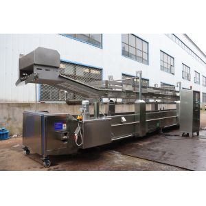 600mm Belt Mesh Width Full Automatic Donut Roll Production Line with Automatic