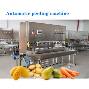 Stainless Steel Mango Peeling Machine For Fruits And Vegetables Processing Lines