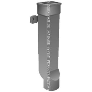 Cheap 4&quot; x 3&quot; Rectangular Downspout Boots for sale