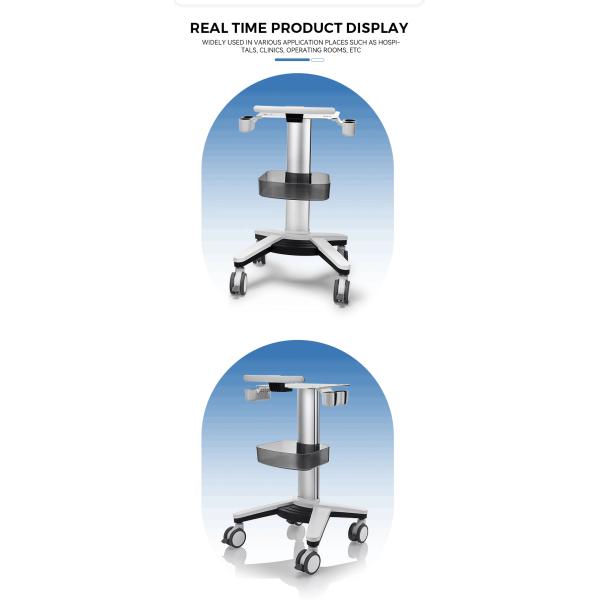 High Quality Cheap Mobile Portable Ultrasound Hospital Medical Trolley for Clinic