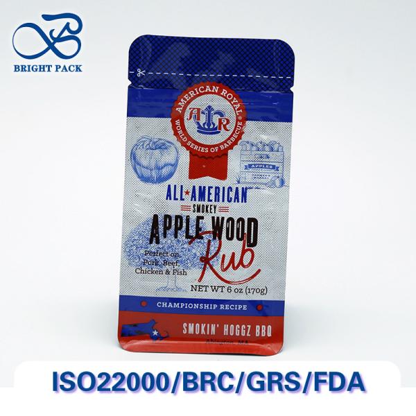 Quality Factory-Direct Eight Sided Sealing Flat Bottom Bag For Food Packaging With Transparent Window On The Side And Custom Printing wholesale