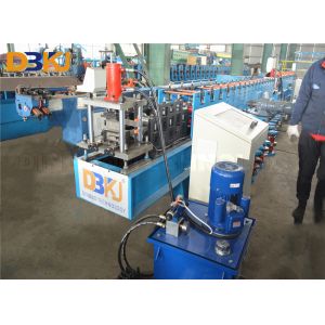 PPGI 1.2mm Slat Rolling Shutter Machine Hydraulic Punching