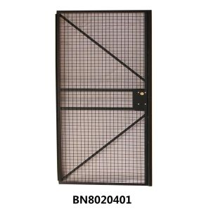 Steel Full Welded Wire Mesh Machine Guarding Wire Mesh Hinged Door 7 Feet Height