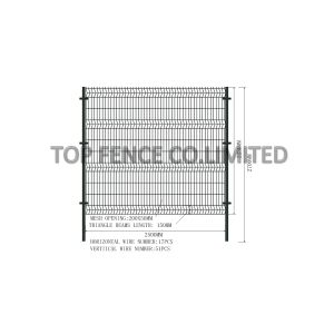 358 wire mesh fence ,double wire fence