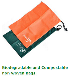 100% Biodegradable and compostable plastic garbage bag ,trash bag, Biodegradable