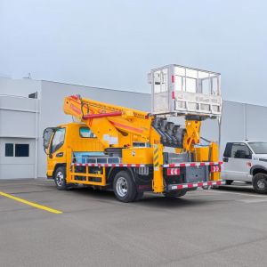 JAC high lifting platform truck 1000kg Lifting Weight 5-Speed Manual Gearbox 13