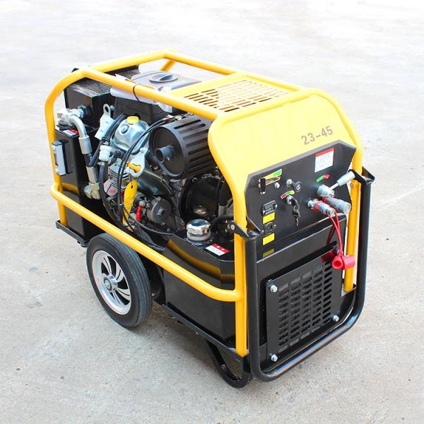 660 mm Machine Width Custom Diesel Engine Hydraulic Power Unit with 12cm3