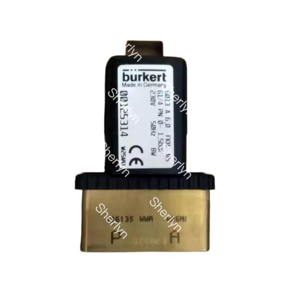 Quality Burkert 6281 Type 00221844 G1/2 NBR Sealed Brass Valve Body DC24V wholesale
