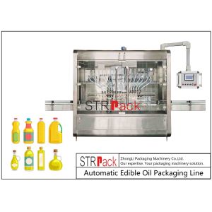 0.5L Edible Oil Filling Machine Full Automatic 2200B / H