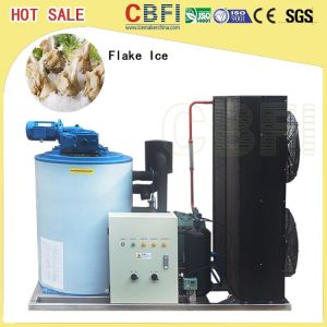 Supermarkets Ice Flake Maker , Industrial Ice Maker Machine With Stainless Steel