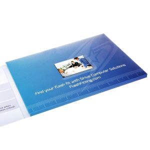 Custom Printed LCD Video Brochure Card The Most Effective Way to Target All