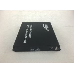 China 1CH - 64CH cctv video transmitter and receiver CVI TVI  AHD Fiber Converter 1310nm / 1550nm Wavelength on sale