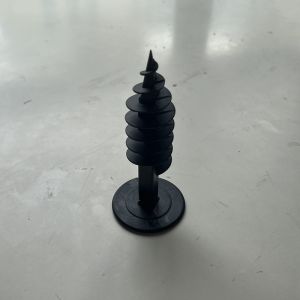 Smooth Plastic Insulation Fasteners With Custom Shank Diameter For Strong