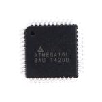 microchip microcontroller ATMEGA16L-8AU 8-bit MCU 16kB Flash 0.5kB EEPROM 32 I/O
