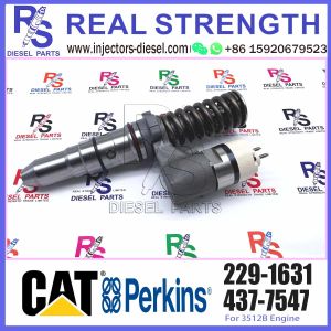 High Quality Diesel Fuel Common Rail Injector 229-1631 2291631 For 3512B 3508B