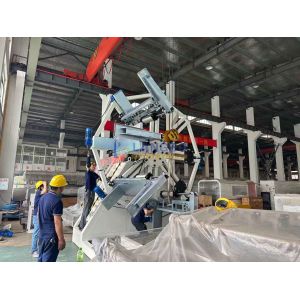 PE Pipe Winder Single Winder Coiler With 0.1-10m/min Coiling Speed And Schnider