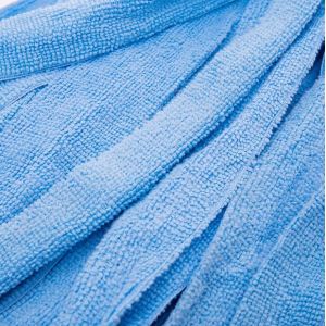 100% Microfiber Cloth Strip Mop Odor Resistant With Customized Color And Width