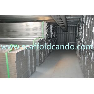 High loading capacity galvanized scaffolding steel plank steel board 240mmW,